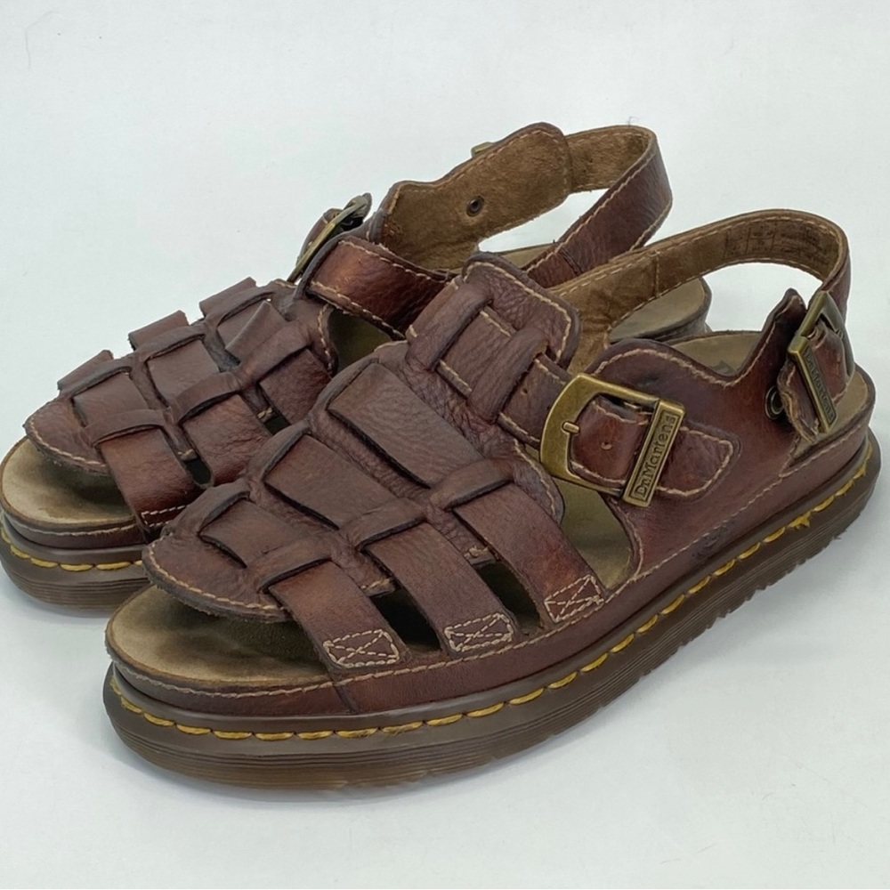 Dr. Martens Brown Leather Fisherman
Sandals Women Size 11 Men Size 10